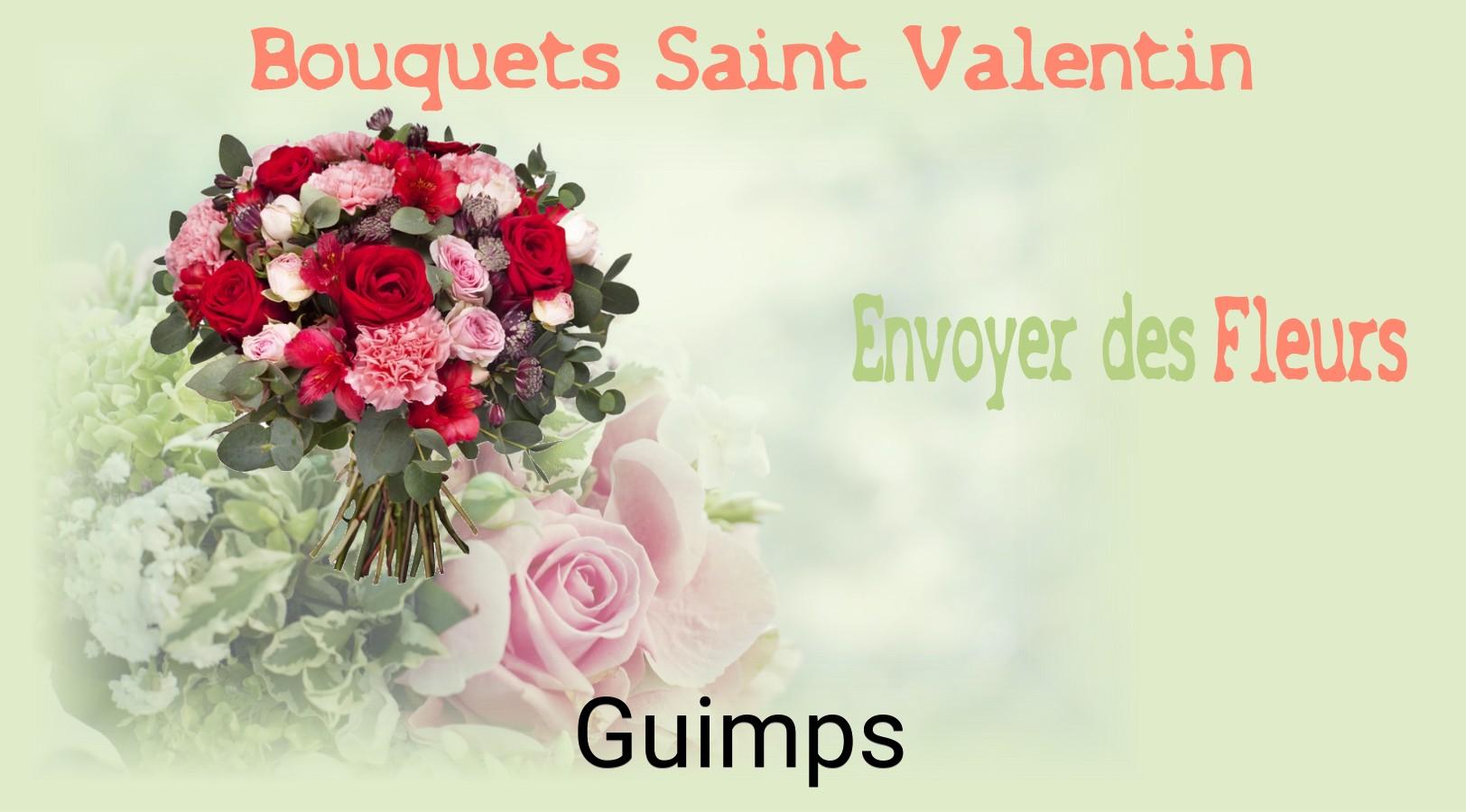 Roses de Saint-Valentin livrées à Guimps